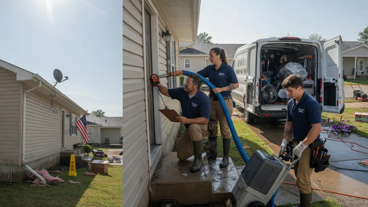 Ceiling Water Damage Restoration in Keystone, SD near me
